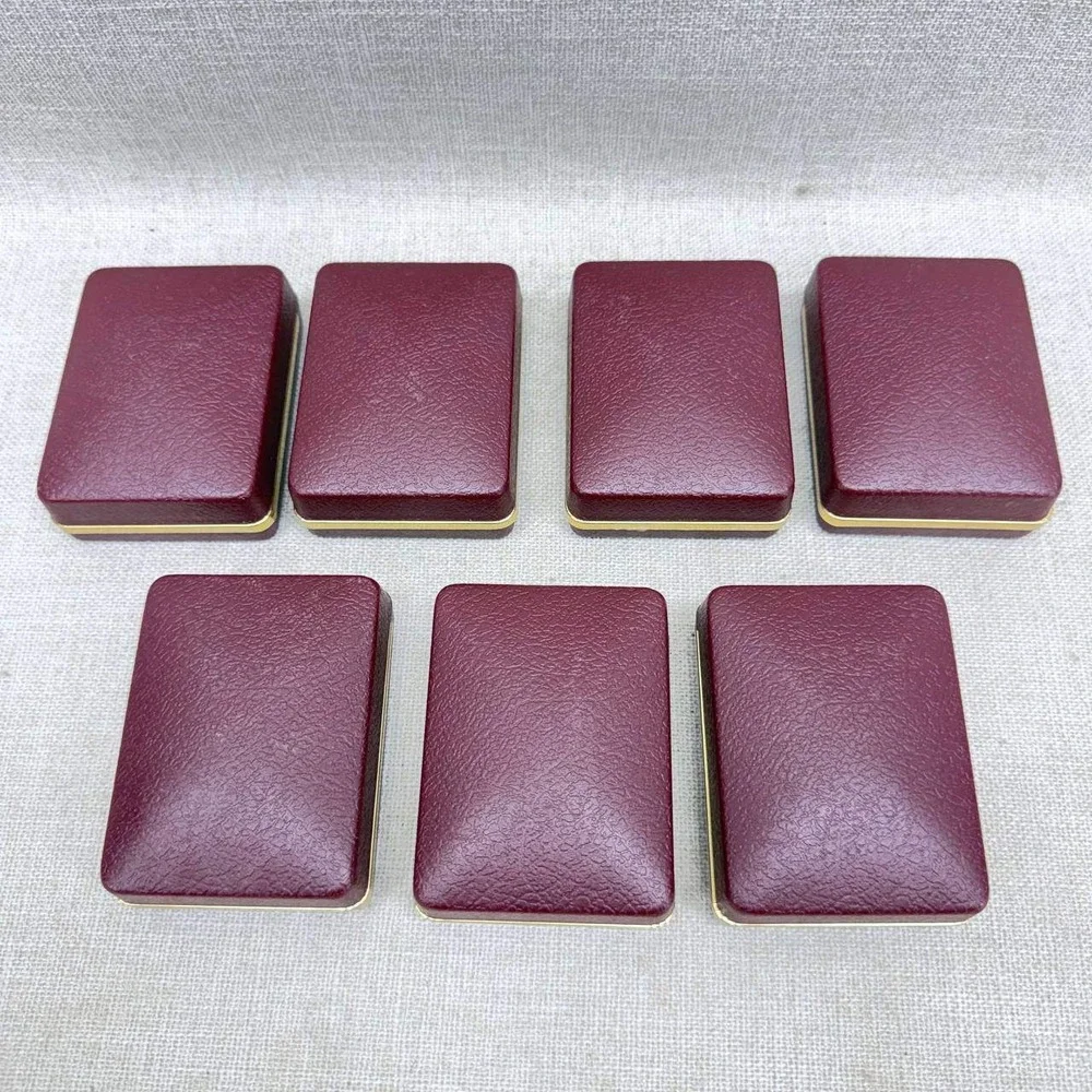 Lot of 7 Vintage Gold Tone Keychains Best Wishes Engraved & Blank Gift Boxed